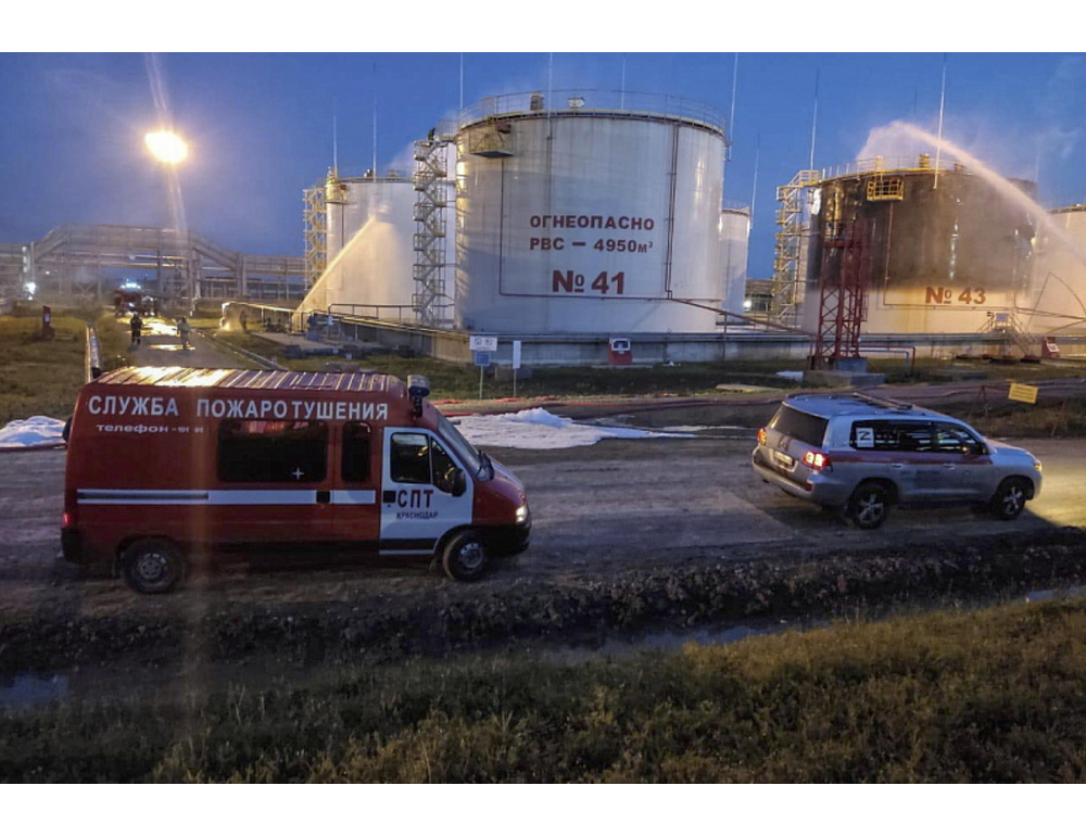 Attacco alla raffineria russa di Krasnodar, due morti