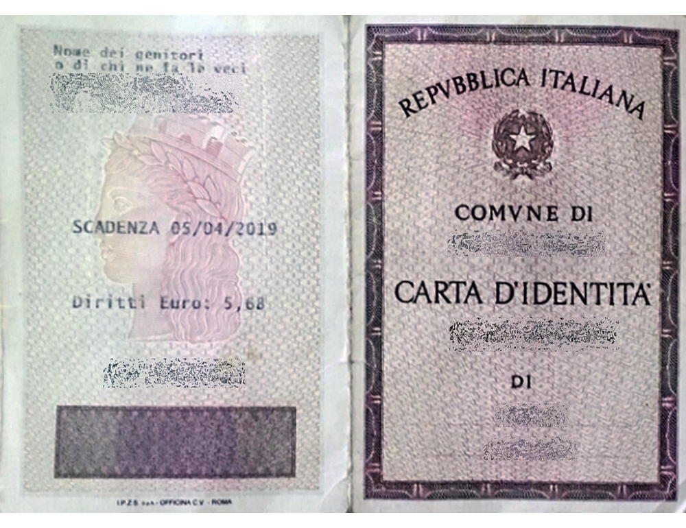 Da oggi la carta d’identità cartacea non è più valida per espatrio