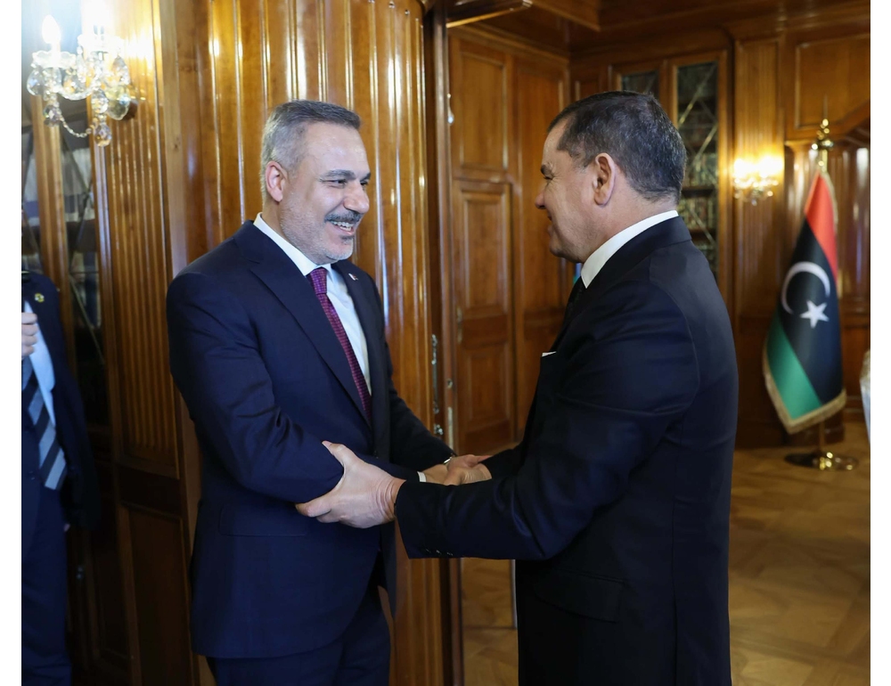 Dbeibah incontra il ministro turco Fidan, ‘rafforzare cooperazione Libia-Turchia’