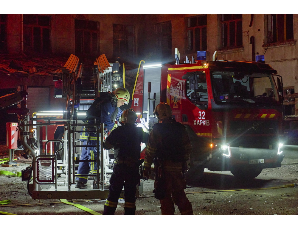 Droni russi su villaggio vicino a Kharkiv, due morti e due feriti