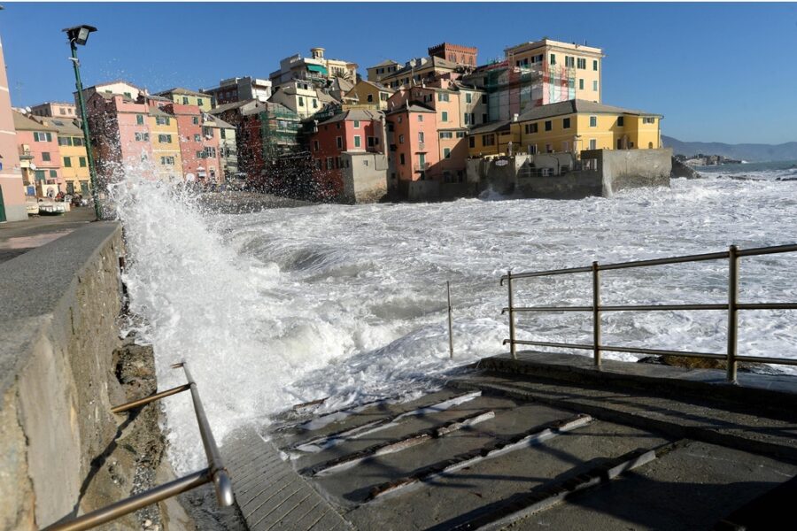 A Bogliasco. All'opera Vigili del fuoco e Capitaneria