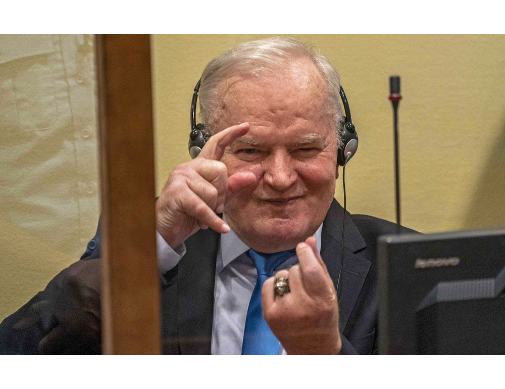 E’ morto in carcere all’Aja l’ex comandante serbo-bosniaco Ratko Mladic