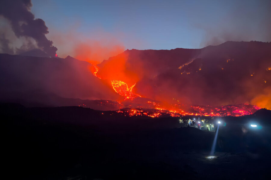 "Attività sostenuta cratere Voragine