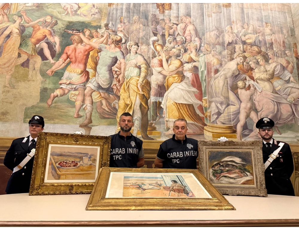 Furto delle tele di Cezanne, Matisse e Renoir, i 5 indagati restano in carcere