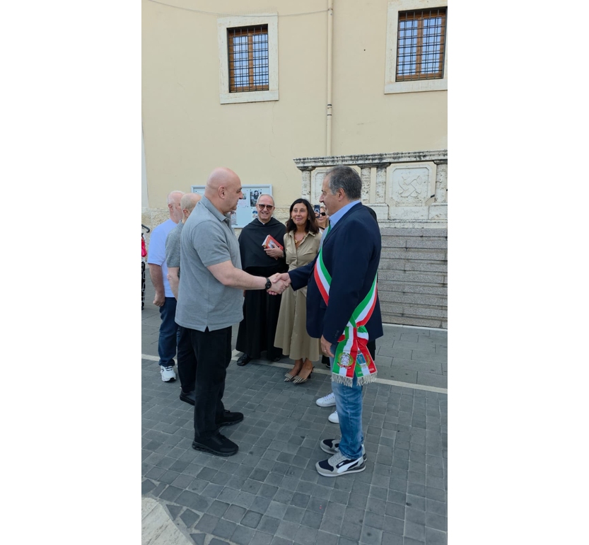 Il presidente del Libano Joseph Aoun in visita a Cascia