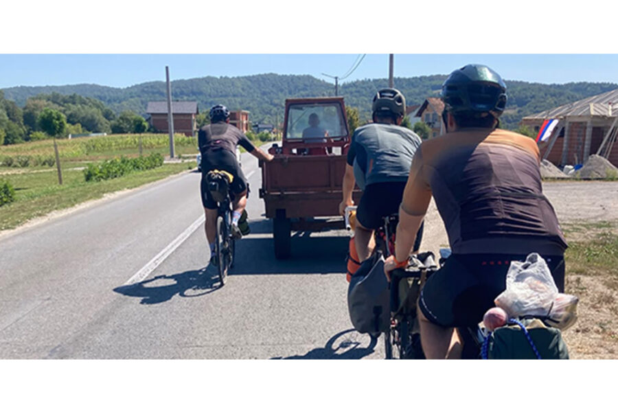 Rientrati a Trieste 5 ciclisti