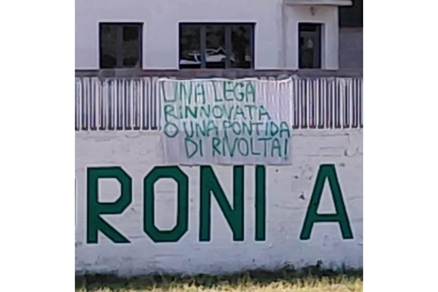Scritta a un mese esatto dal raduno del Carroccio
