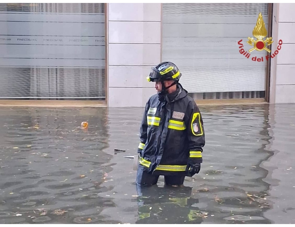 Maltempo in Veneto, oltre 50 interventi dei vigili del fuoco