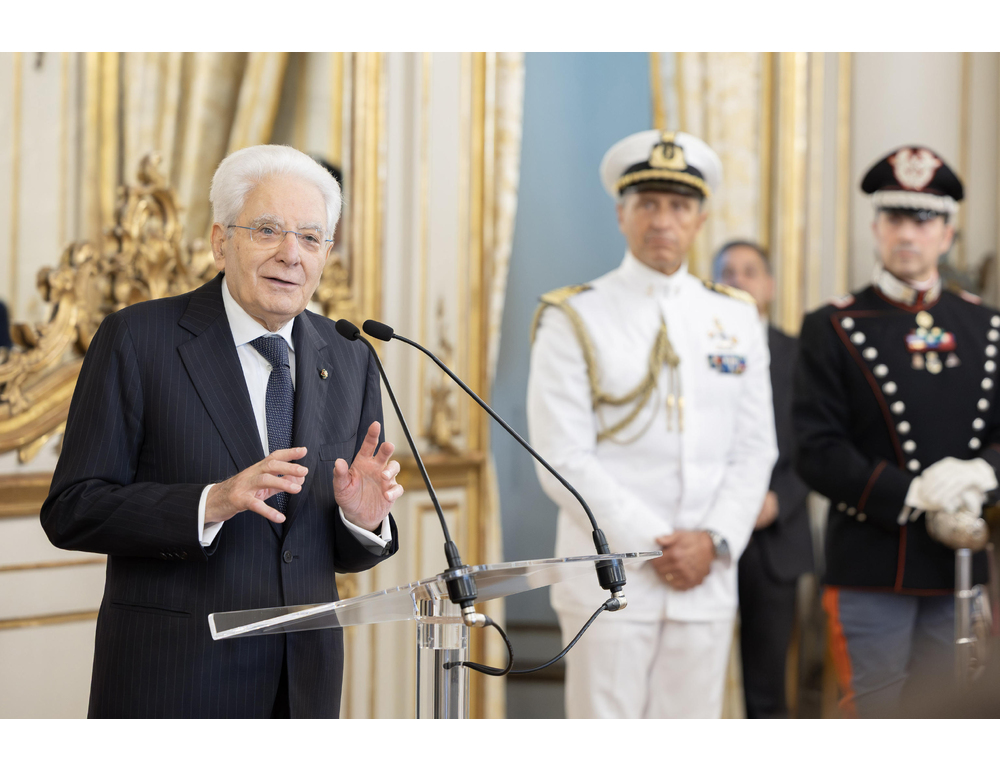 Mattarella, Costituzione animata da costante dialogo per la pace