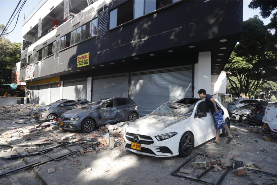 Ha causato gravi danni agli edifici e ha portato all'evacuazione di località come Bogotà