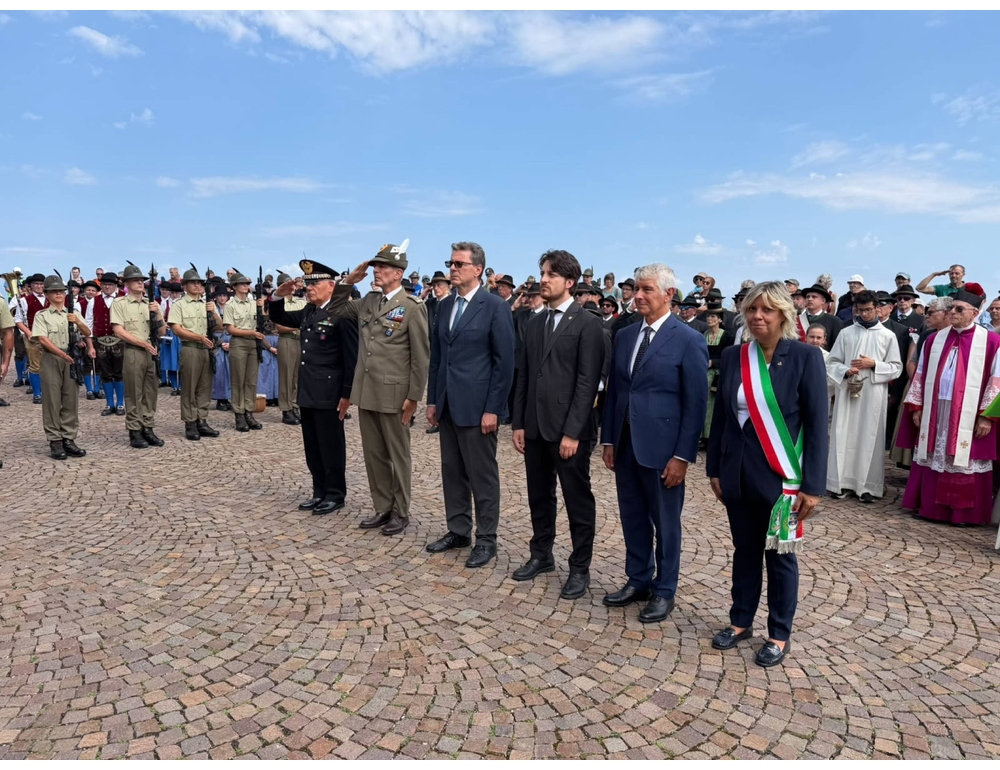 Monte Grappa, istituzioni italiane e austriache nel ricordo dei caduti