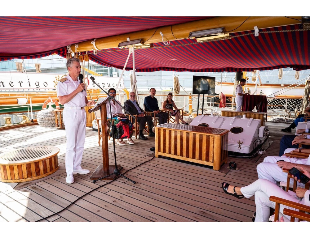 Nave Vespucci a Montreal, la riceve l’ambasciatore Cattaneo