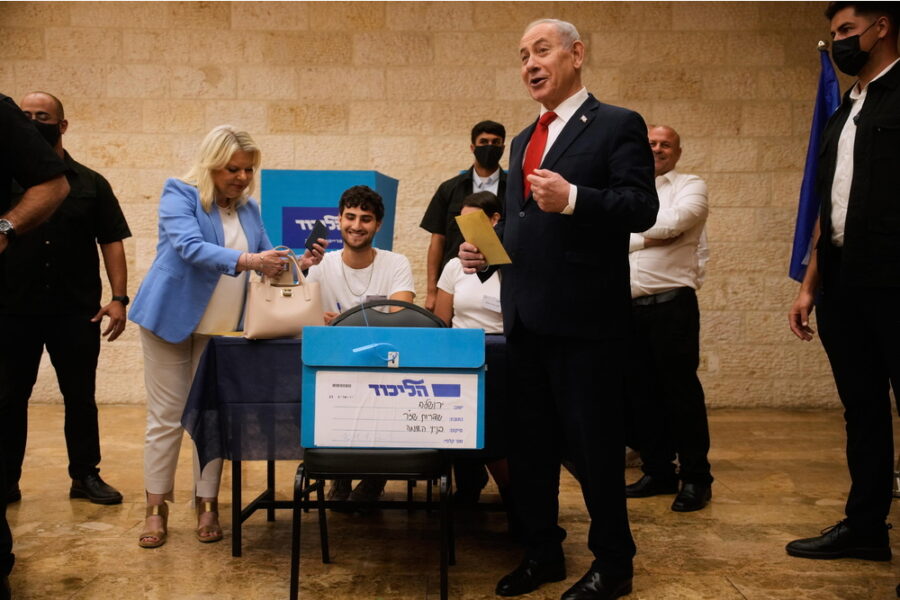 In testa Netanyahu