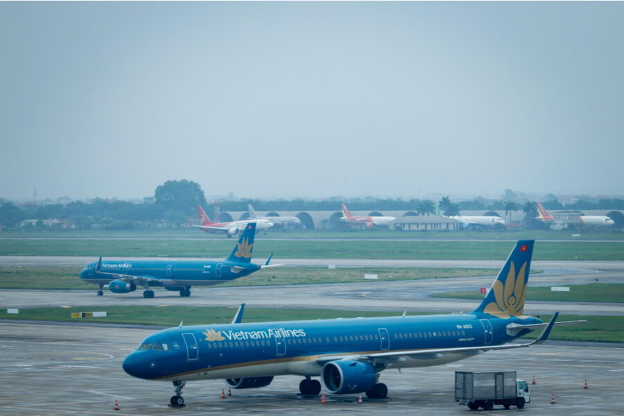 È accaduto su un volo della Vietnam Airlines. Aeroporto