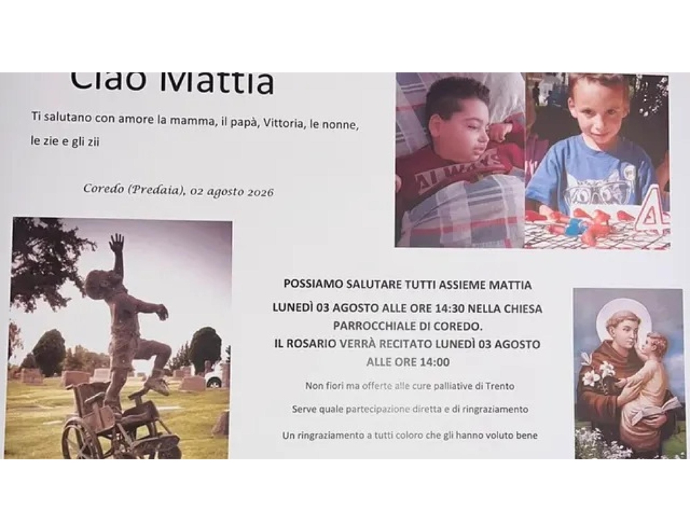 Procura di Trento apre un fascicolo dopo la morte di Mattia Maestri