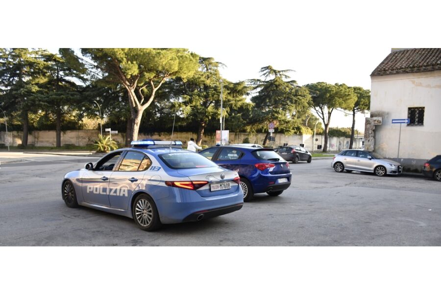 La Polizia ha agito di iniziativa vista la gravità della lesione al volto
