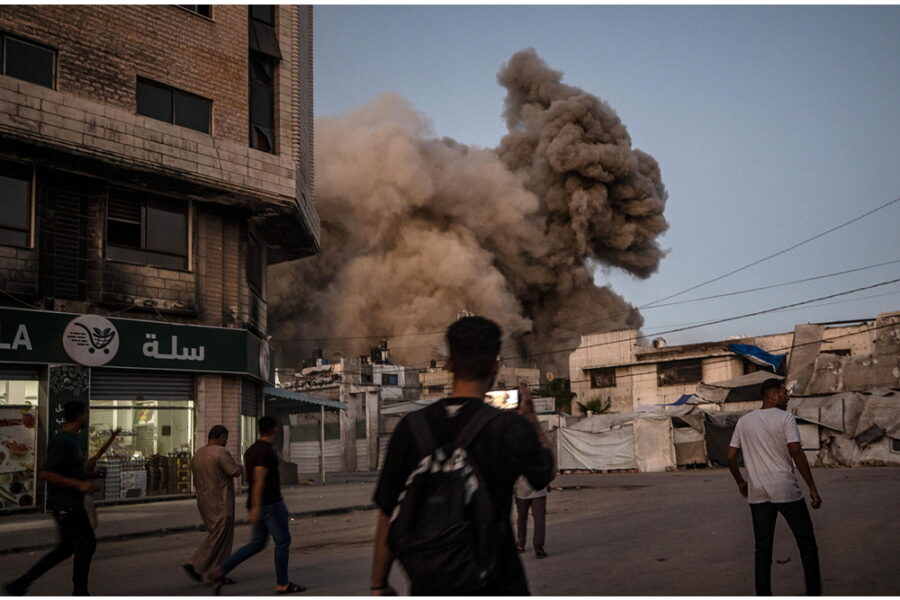 La difesa civile palestinese