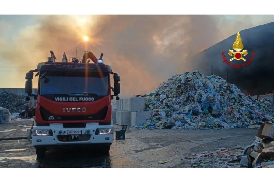 L'incendio per autocombustione dovuta al caldo