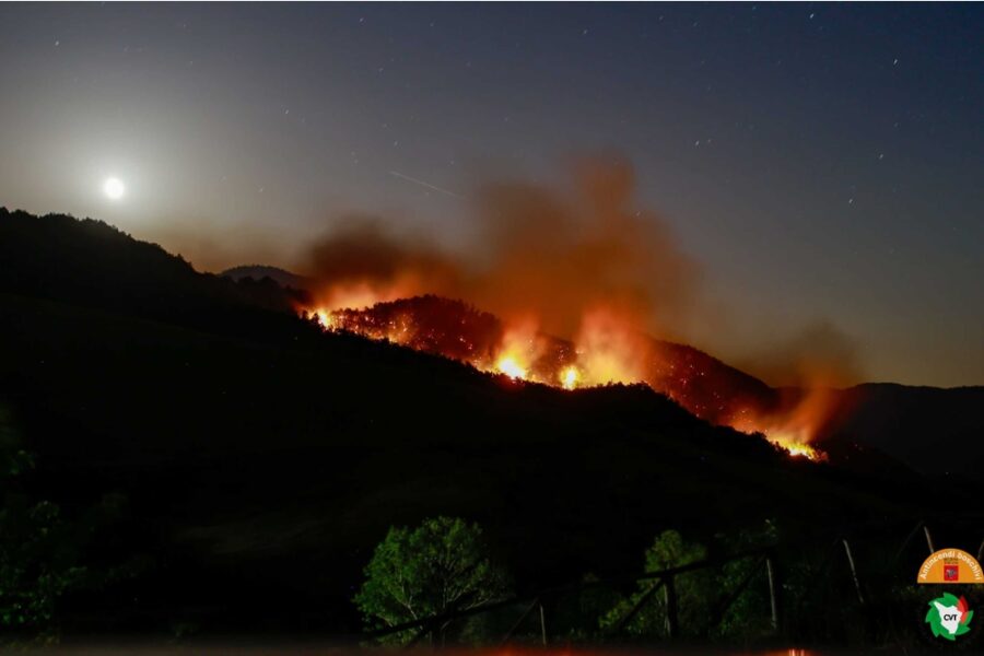 Sotto controllo incendi a Radicofani