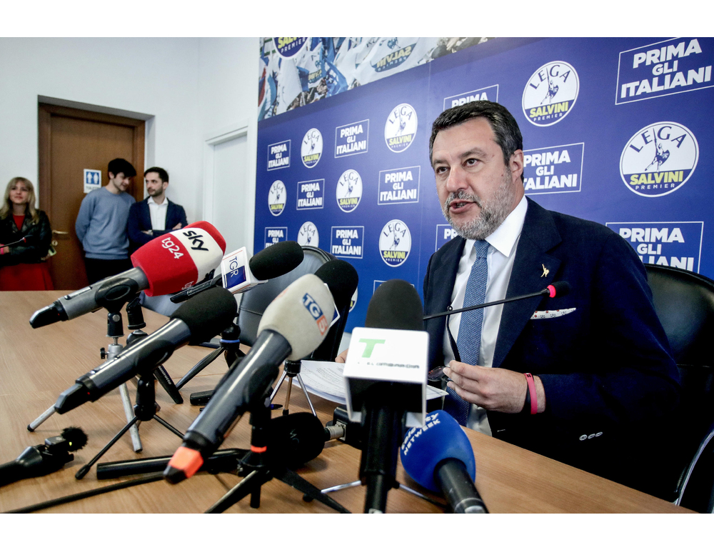 Salvini, lavoro per rafforzare la Lega, a italiani non interessano beghe interne