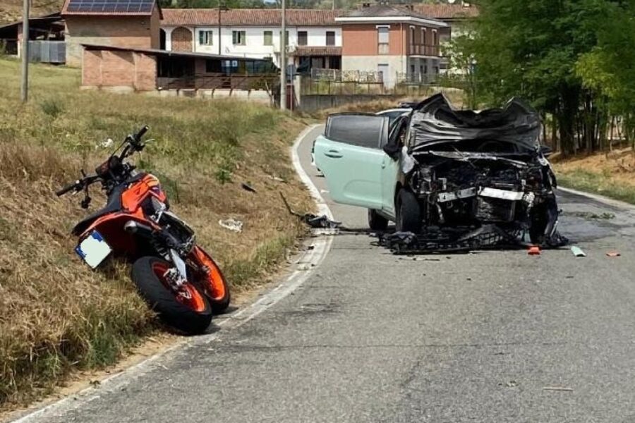 L'incidente è avvenuto tra le frazioni di Valgera e Valmaggiore