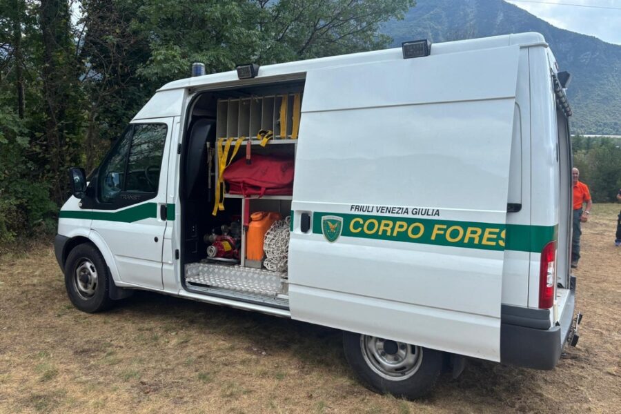Sull'Amariana (Udine). Corpo forestale regionale pronto a rilievi e conta dei danni