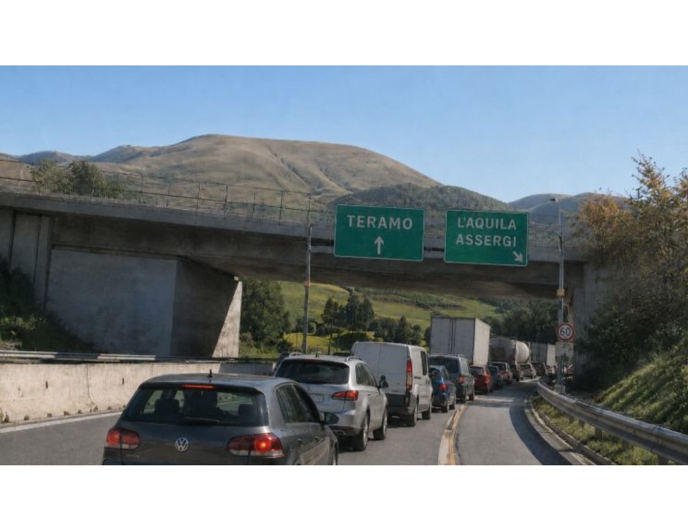 Tamponamento a catena sull’A24 con chilometri di coda, tre feriti