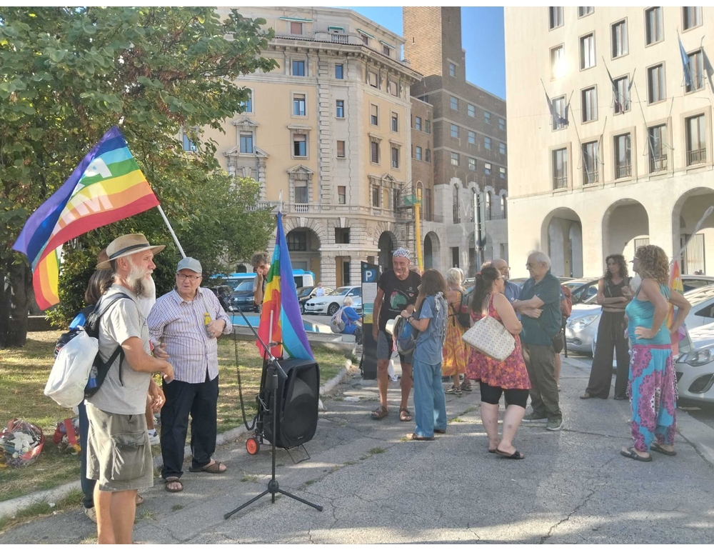 Tappa a Trieste per la carovana per la pace Peace Walk to Jerusalem