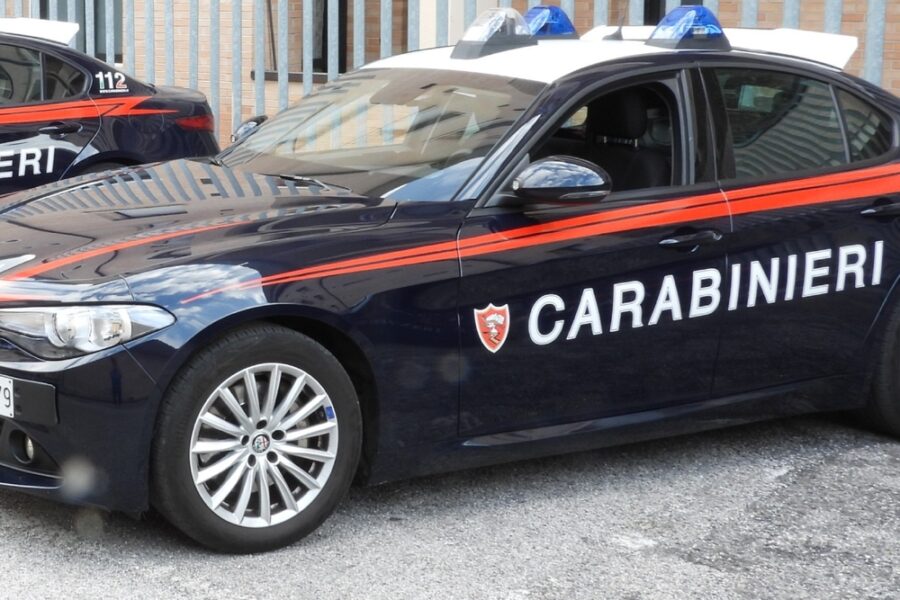 Segnalazione dei passanti. Indagini dei carabinieri