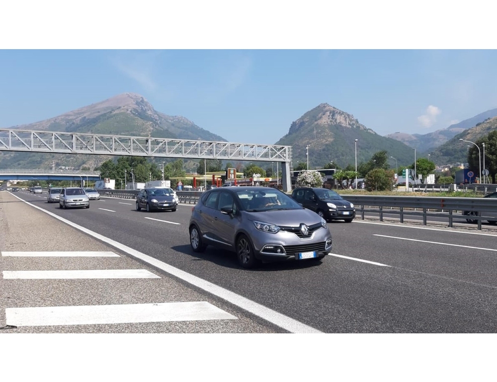 Weekend di Ferragosto, traffico scorrevole, in settimana 34 milioni di spostamenti