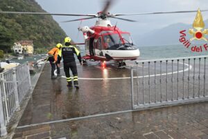 Temporale in montagna, rischioso recupero in elicottero per quattro turisti spagnoli