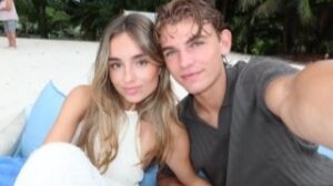 Nico Paz, relax con la fidanzata Emma alle Seychelles