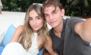 Nico Paz, relax con la fidanzata Emma alle Seychelles