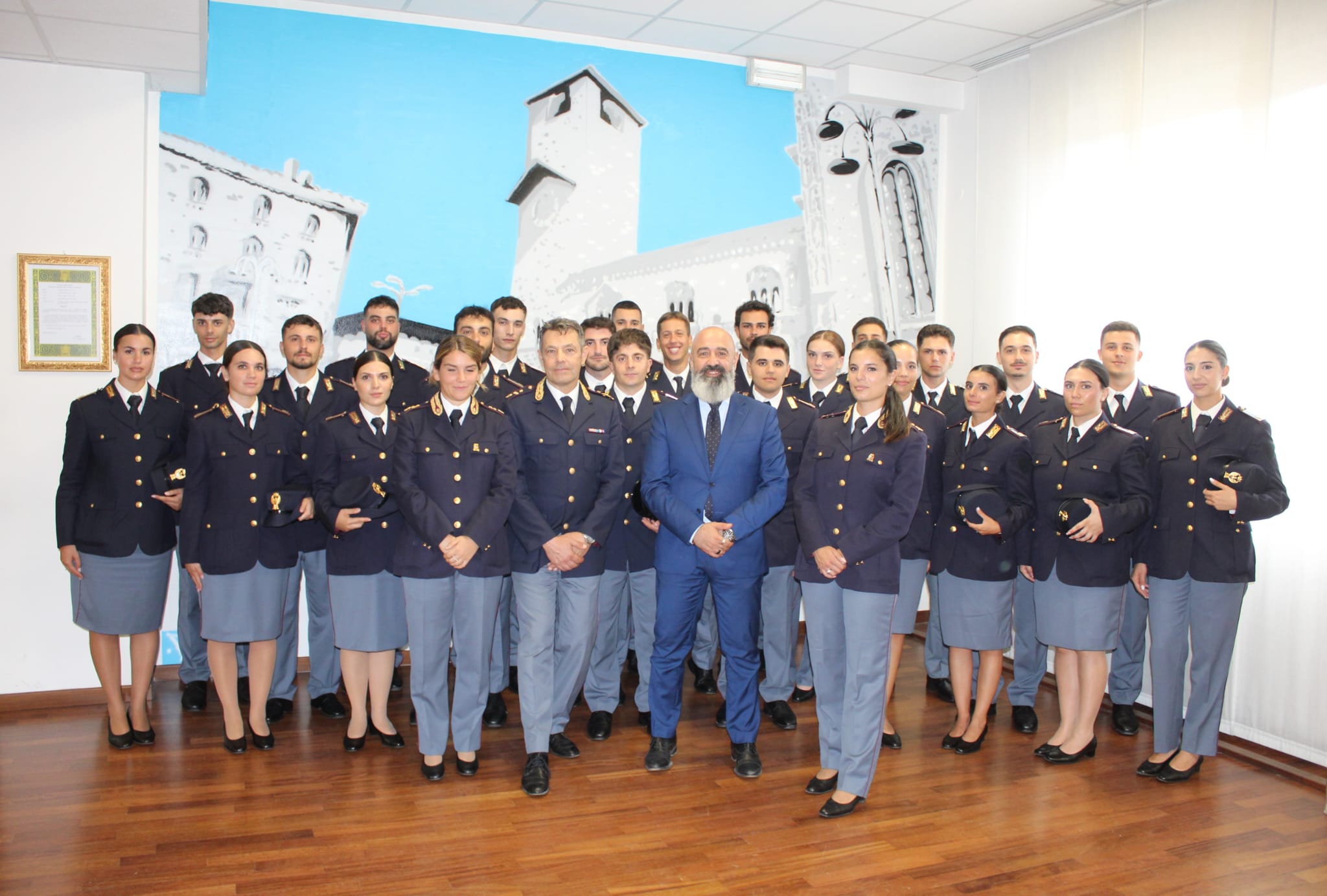 Polizia di Stato, rafforzato l’organico con 23 nuovi agenti
