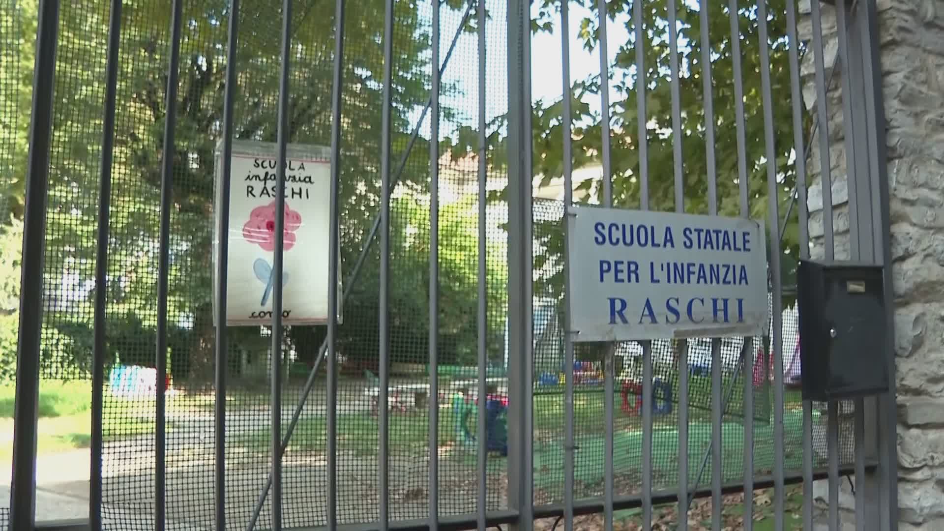 Como, agli asili Raschi e Ponte Chiasso erbacce e sporcizia. Al nido Caravella torna il personale comunale. Critiche dal Pd