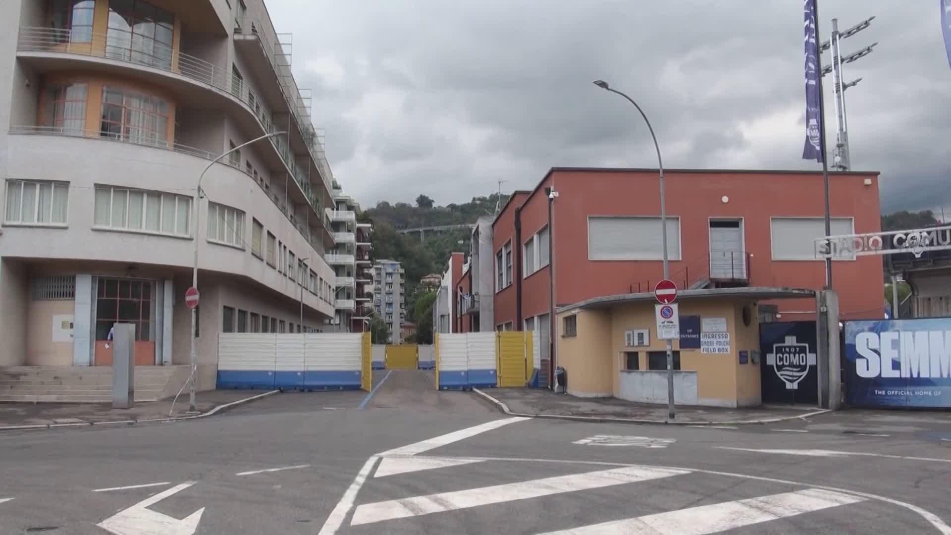 Piano sicurezza per la Champions, zona dello stadio Sinigaglia off-limits