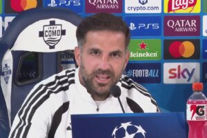 Fabregas: “In Champions con la mentalità di sempre. Guai a sentirsi appagati”