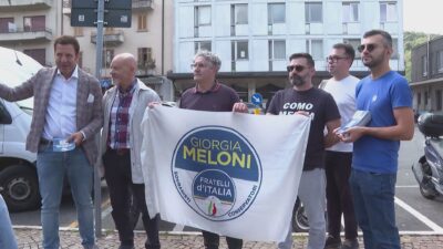 Fratelli d’Italia torna nei quartieri di Como. Nardone: “I residenti delle periferie non sono cittadini di Serie B”