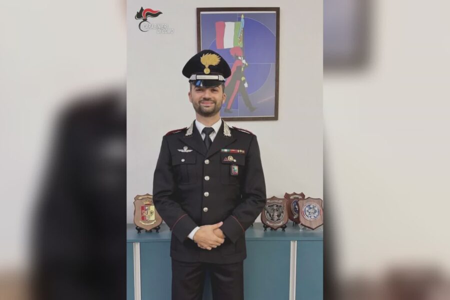 16138 Carabinieri di Cantu il nuovo comandante e il capitano Francesco Mattei 1789559287