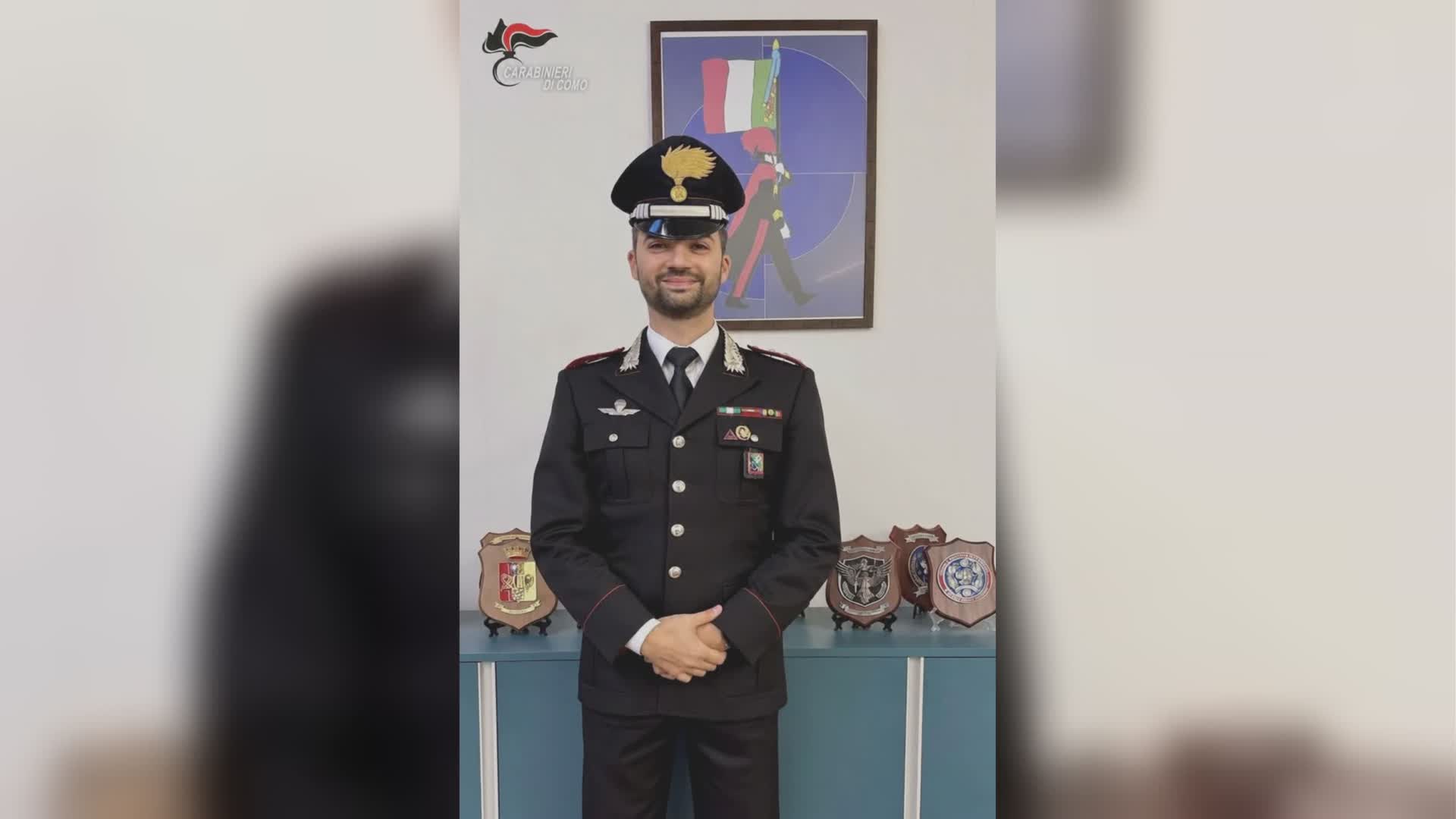 Carabinieri di Cantù, il nuovo comandante è il capitano Francesco Mattei