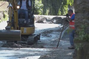 Maltempo a Como, frane con colate di fango in via Oltrecolle e via Monte Grappa