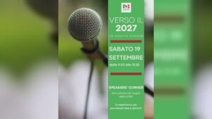 Amministrative 2027 a Como, il Pd torna nei quartieri con l’iniziativa “Speakers’ Corner – Giro Piazze”