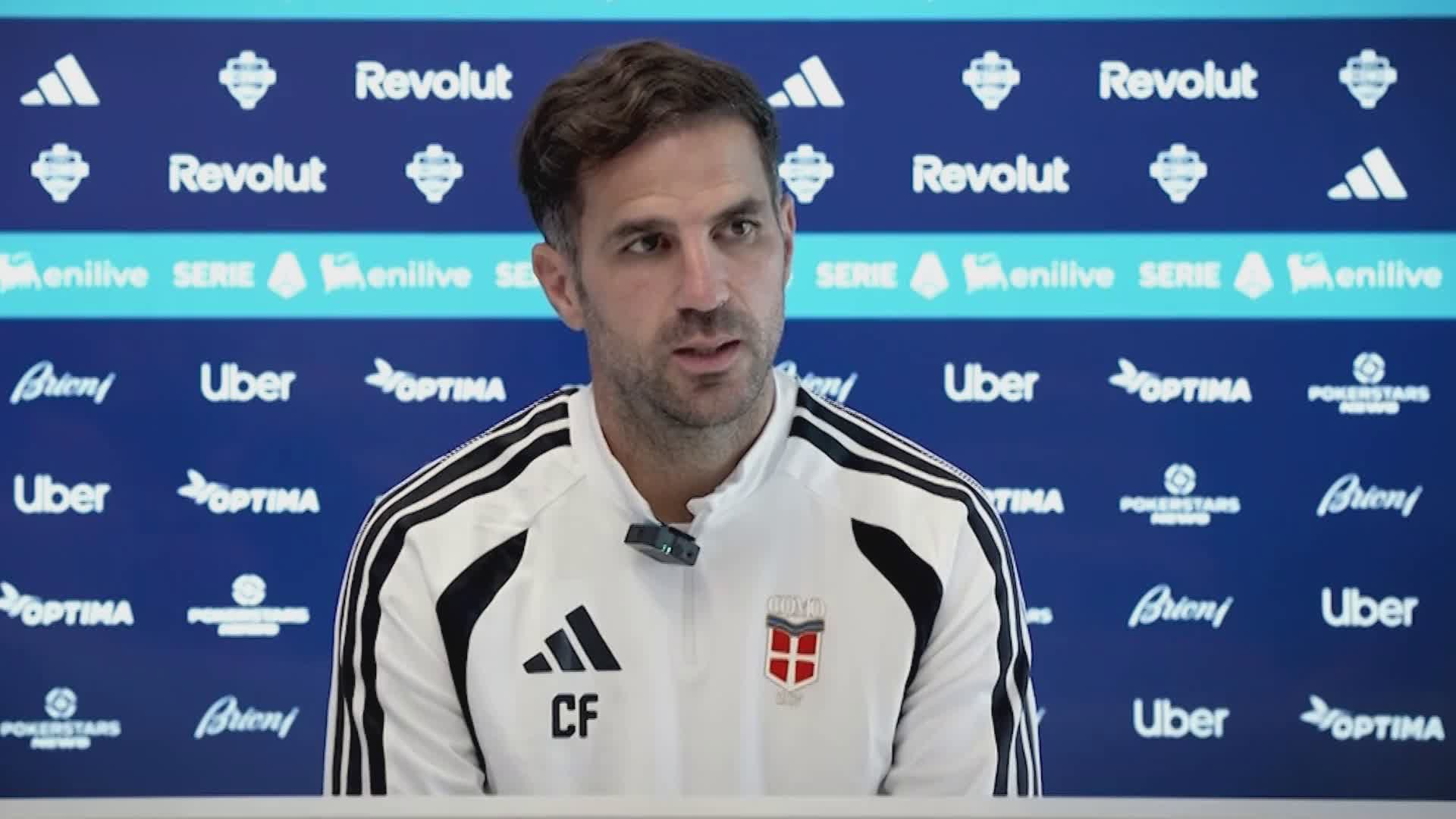 Como, si pensa già a Frosinone. Fabregas: “Sarà una delle gare più difficili”