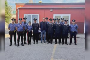 Carabinieri Cantù, il sottosegretario Molteni incontra il nuovo comandante Mattei
