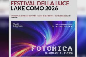 Festival della Luce 2026, si parte il 24 settembre. A Como in arrivo tre Premi Nobel per la Fisica