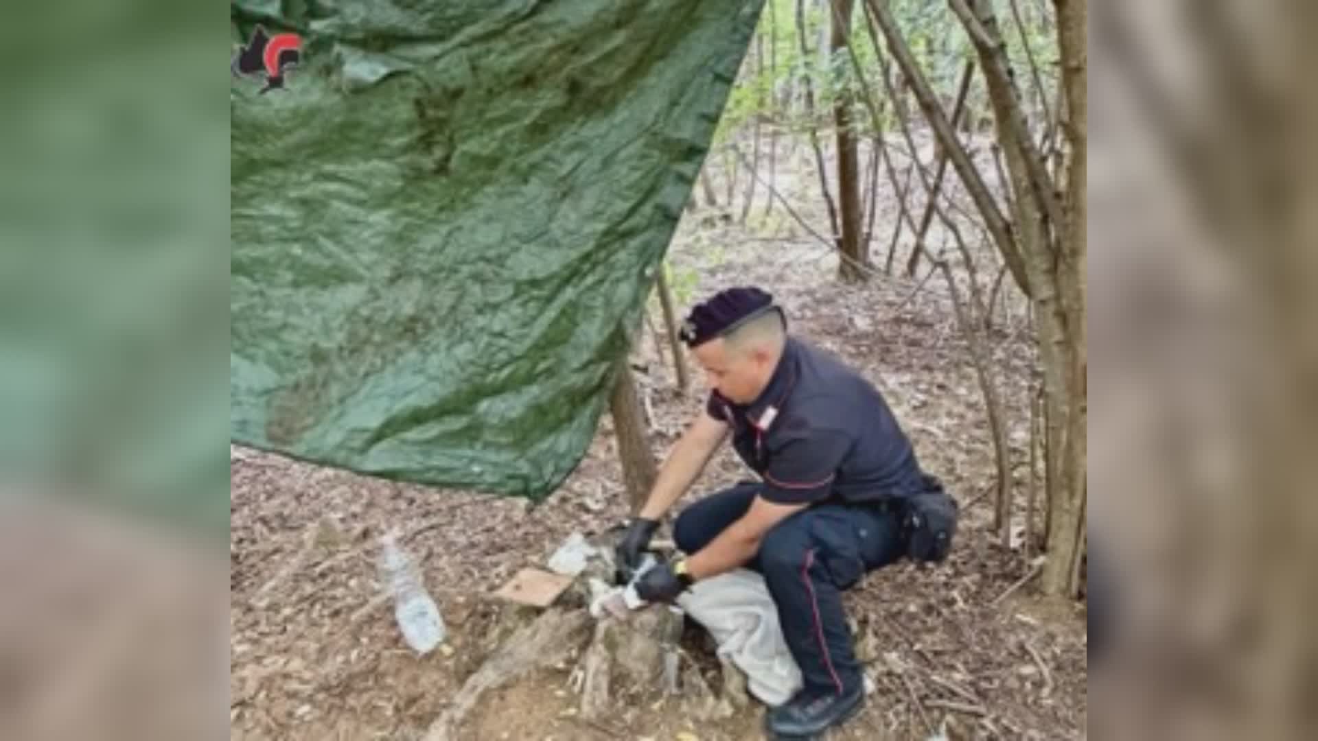 Carbonate e Locate Varesino, spacciatori in fuga dai bivacchi. Stavano preparando il pranzo