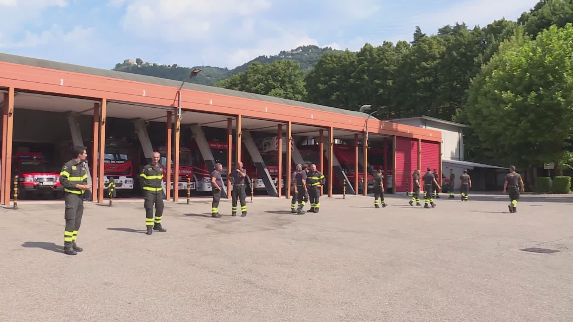 Guasti continui, l’appello dei vigili del fuoco di Como: “Serve una nuova sala operativa moderna”