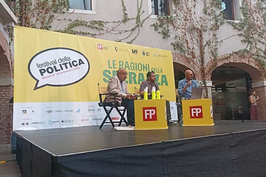 Il cooperante al Festival della Politica