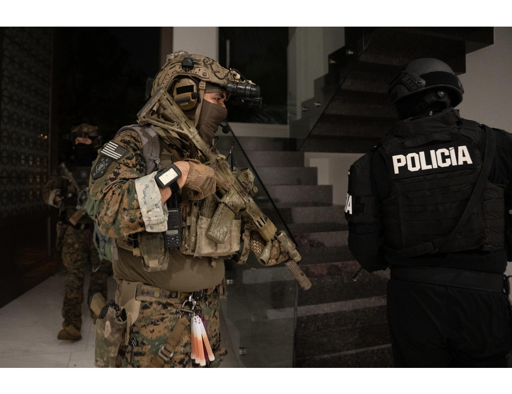 Blitz antidroga in Ecuador con il supporto degli Stati Uniti