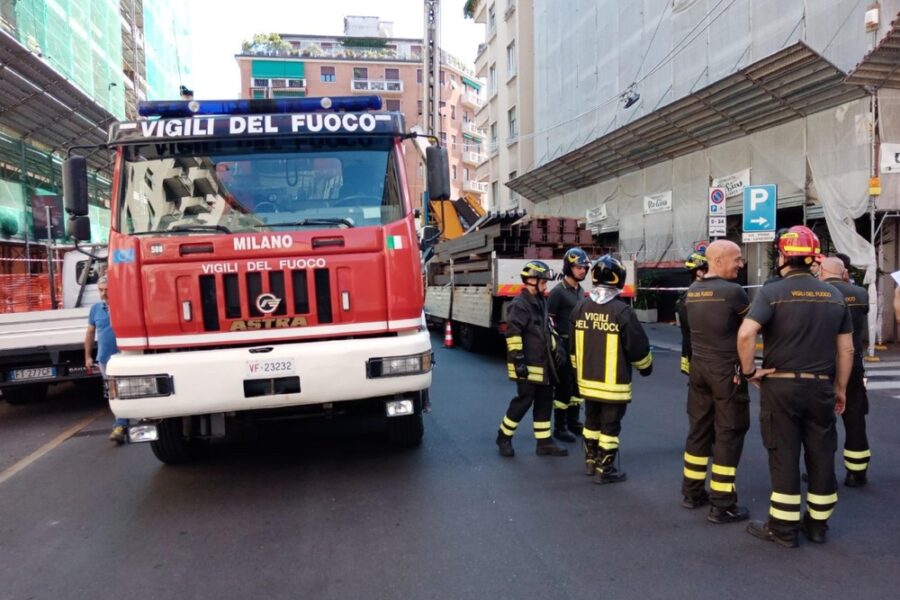 L'incidente stamani nel Vicentino